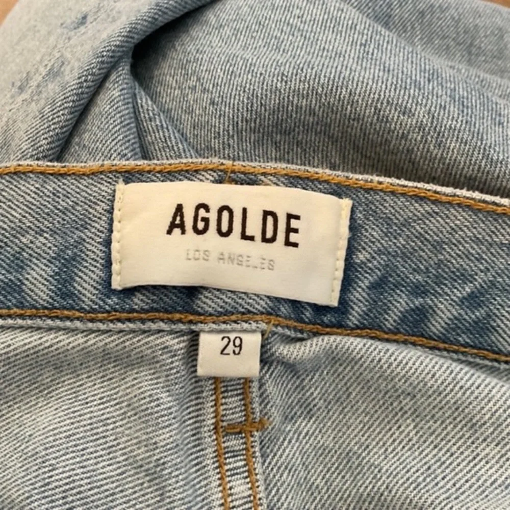 AGOLDE Light Blue Denim Jeans - Picture 6 of 12